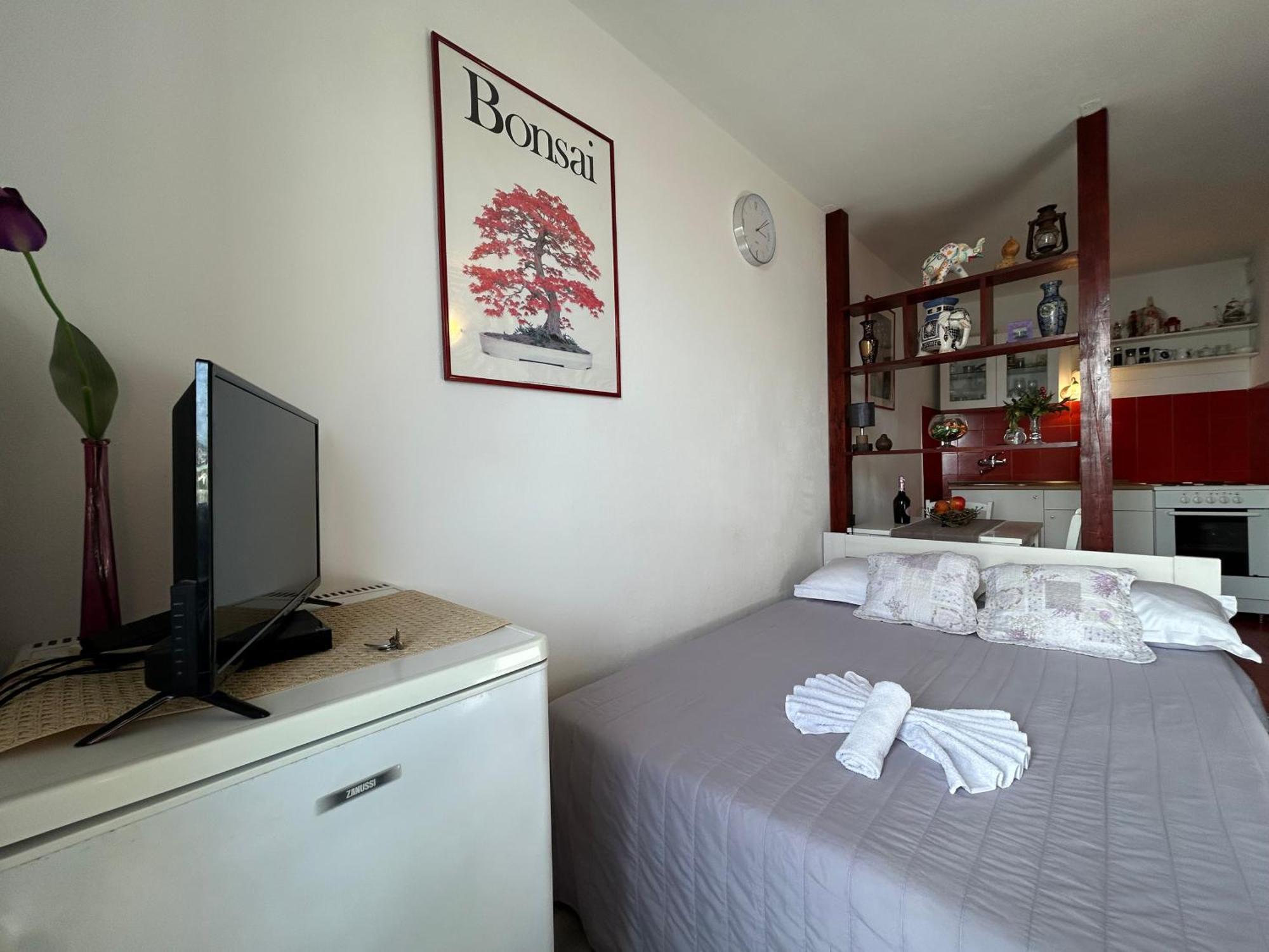 Seafront Studio Apartment+Balcony Podgora Exteriör bild